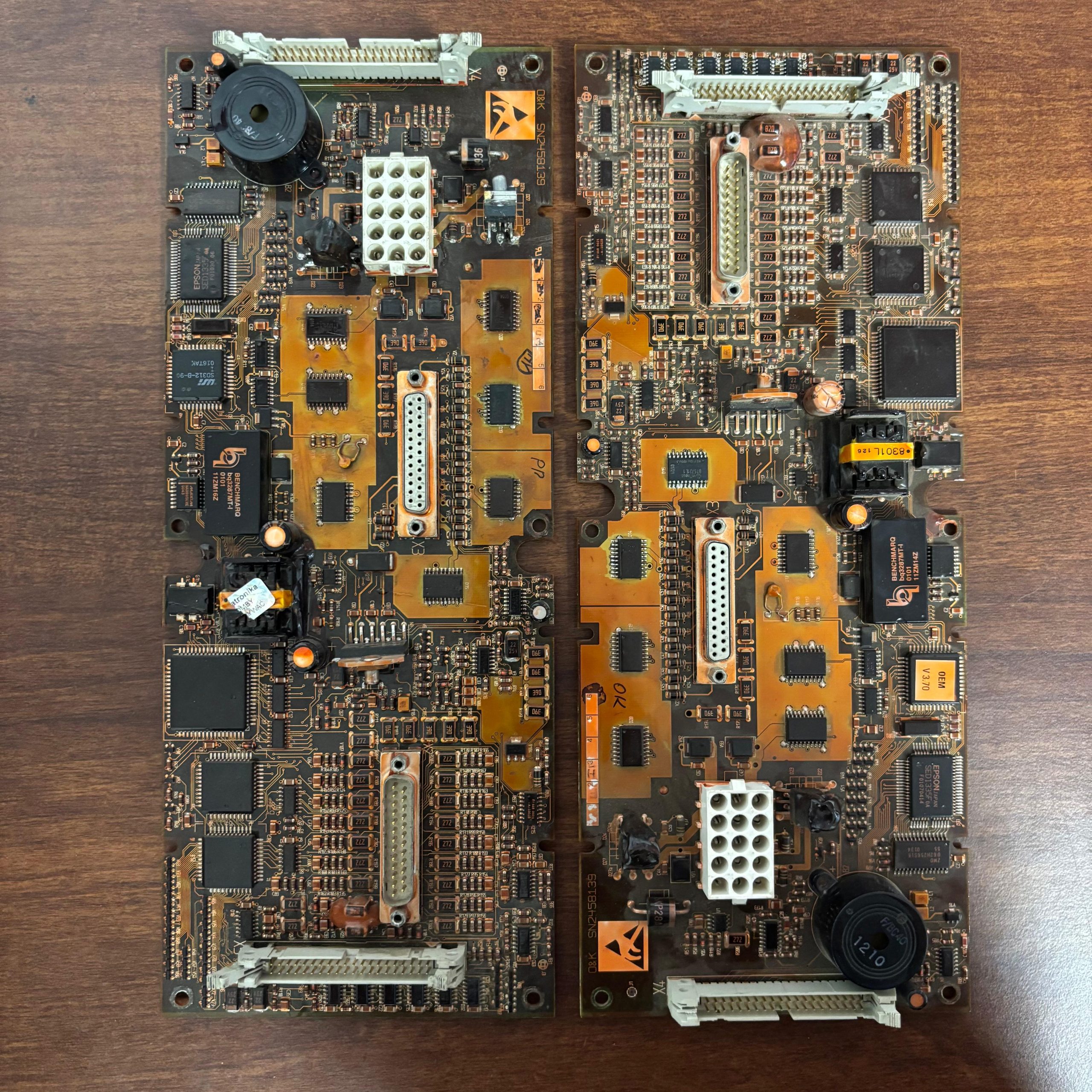 Płyta O&K A100 SN2458139 Siemens AG G22910-F0062-F1-A4 Naprawa elektroniki O&K